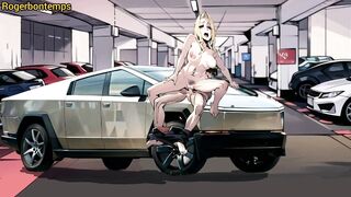 Animated Sex On Top Of Cyber Truck
